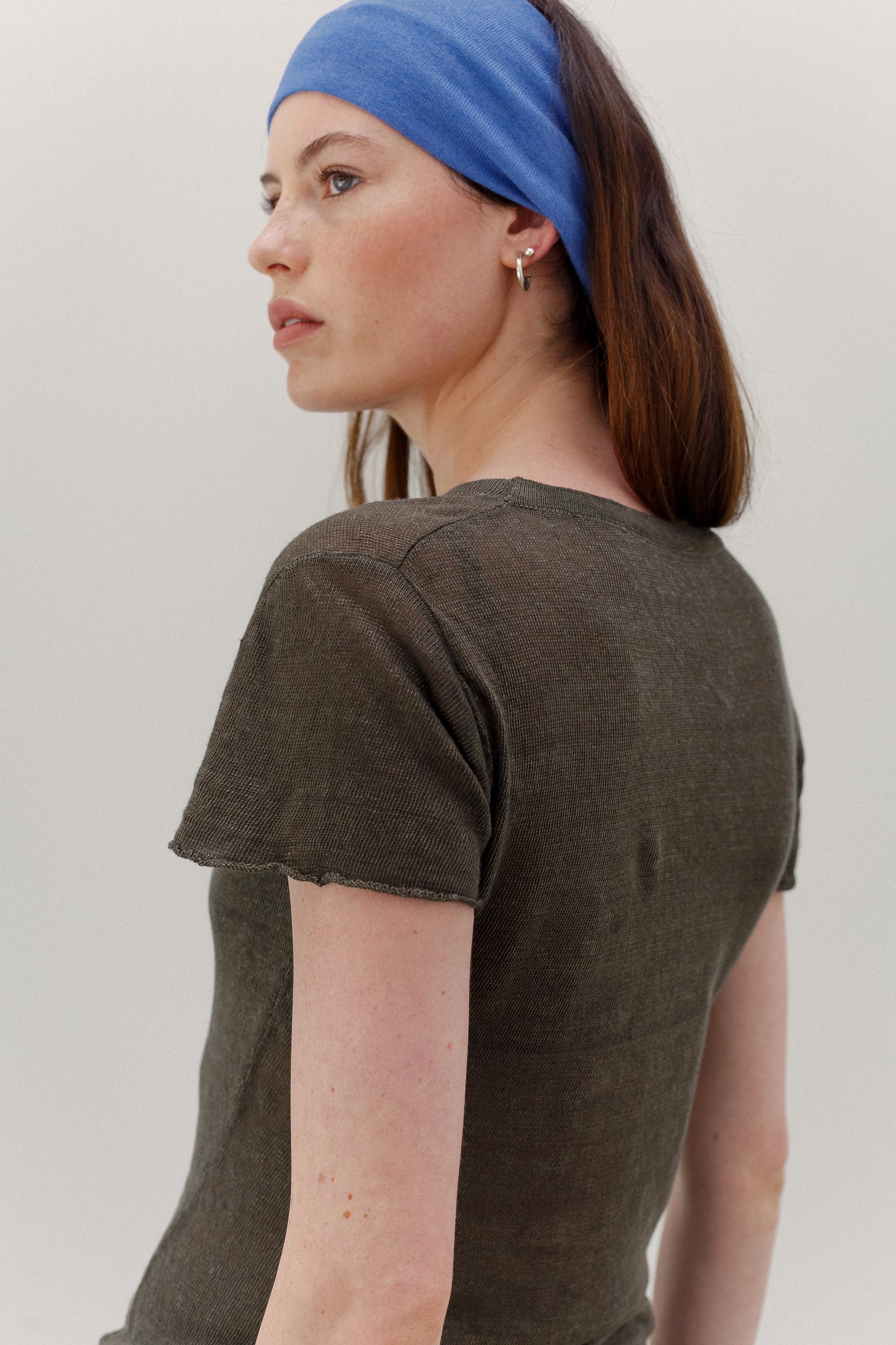 Minikin Linen Top - Bush Walk