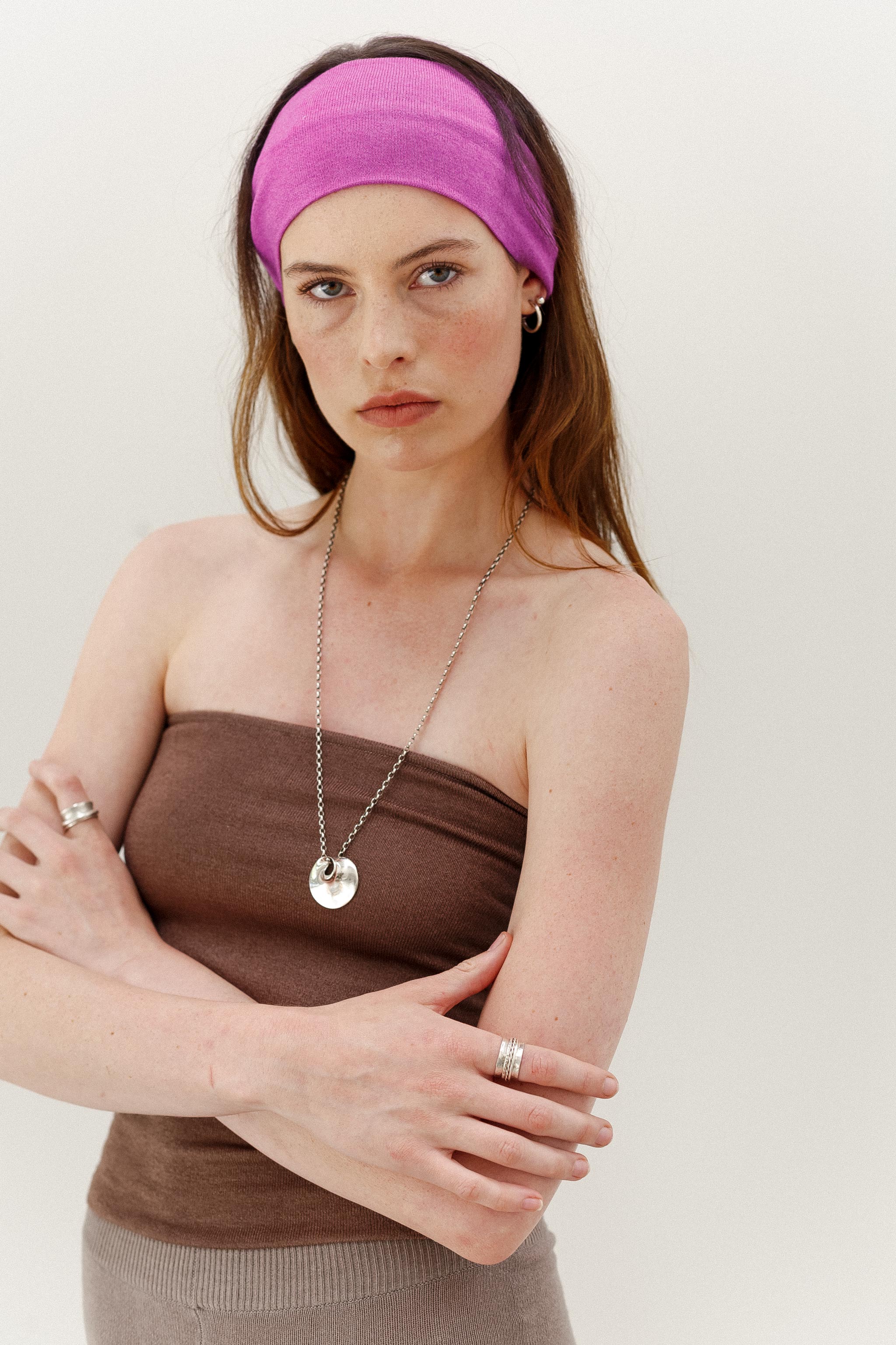 Opio Silk Cashmere Top - Mocha