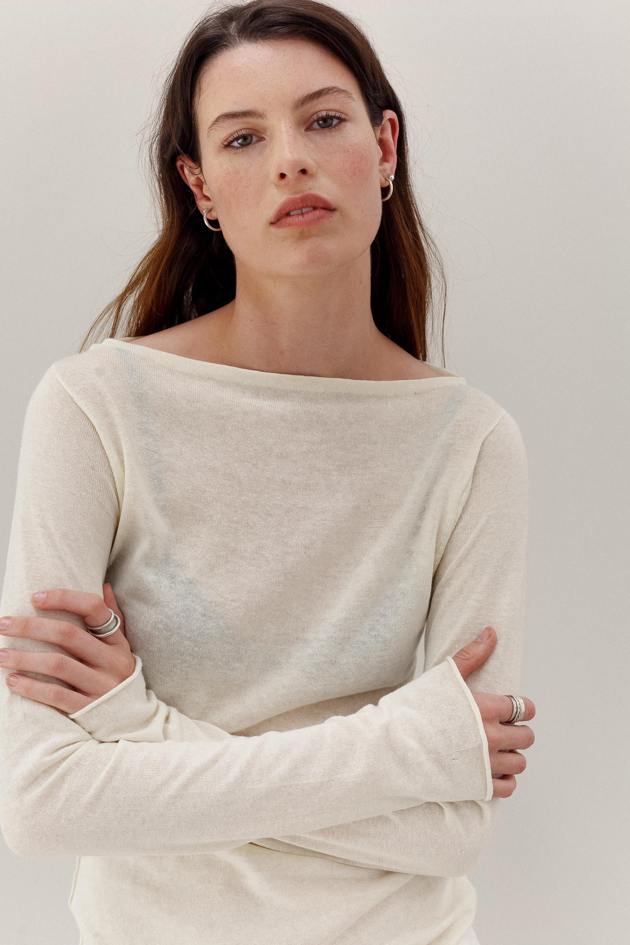 Hanape Hemp Top  - Creme