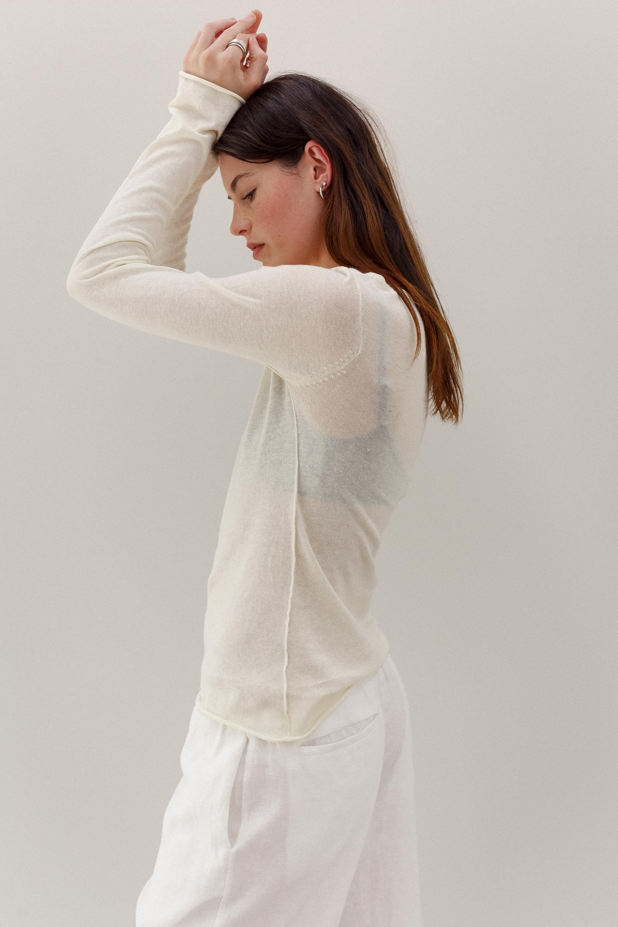 Hanape Hemp Top  - Creme