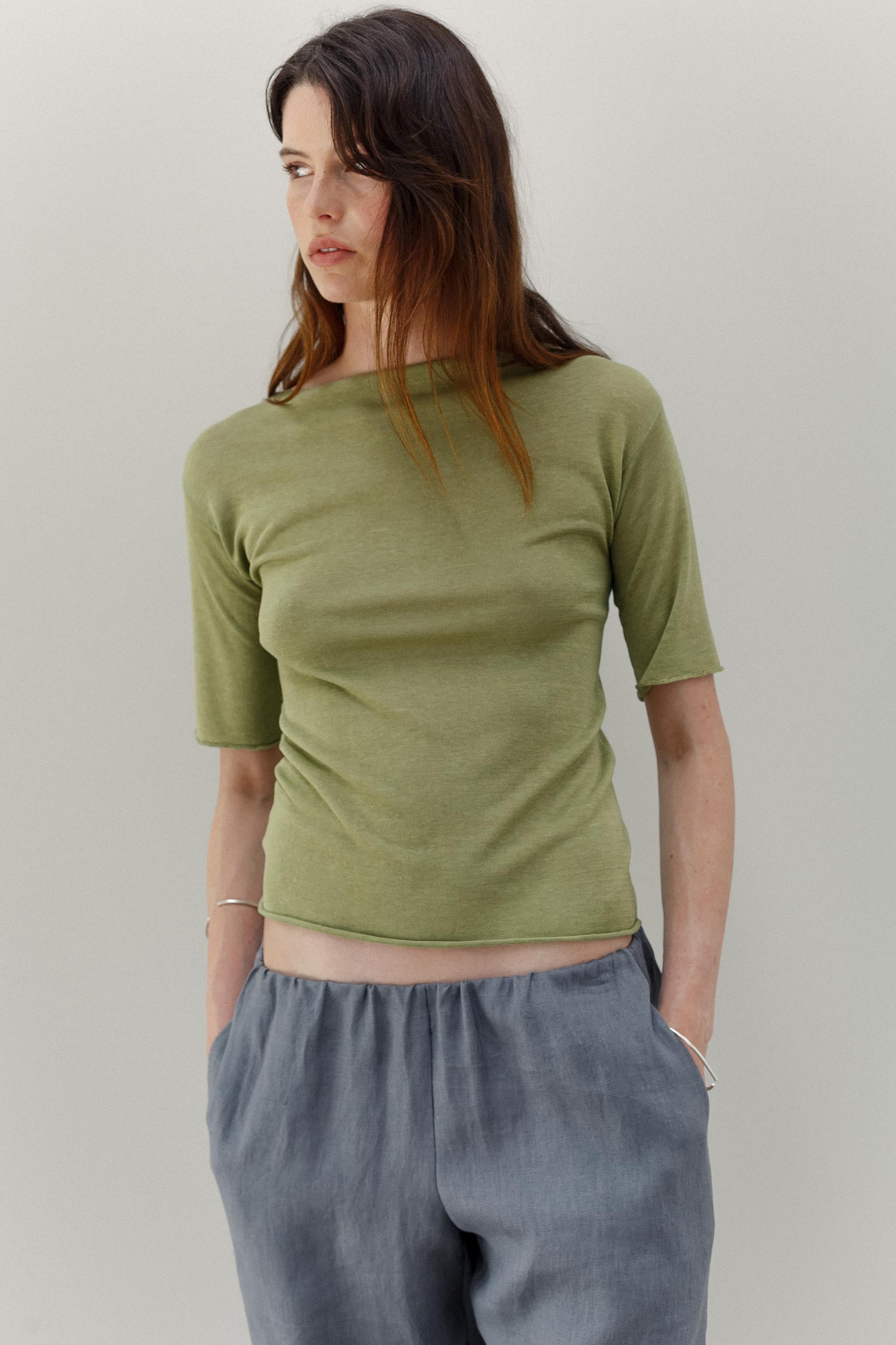 Onure Silk Tee - Spring