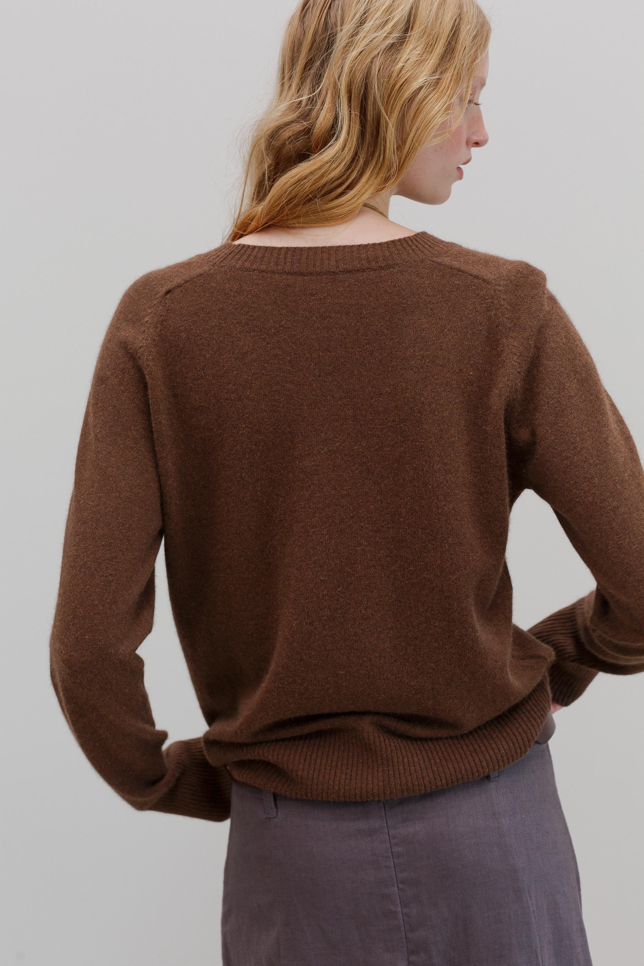 Leith Perino Jumper - Husk