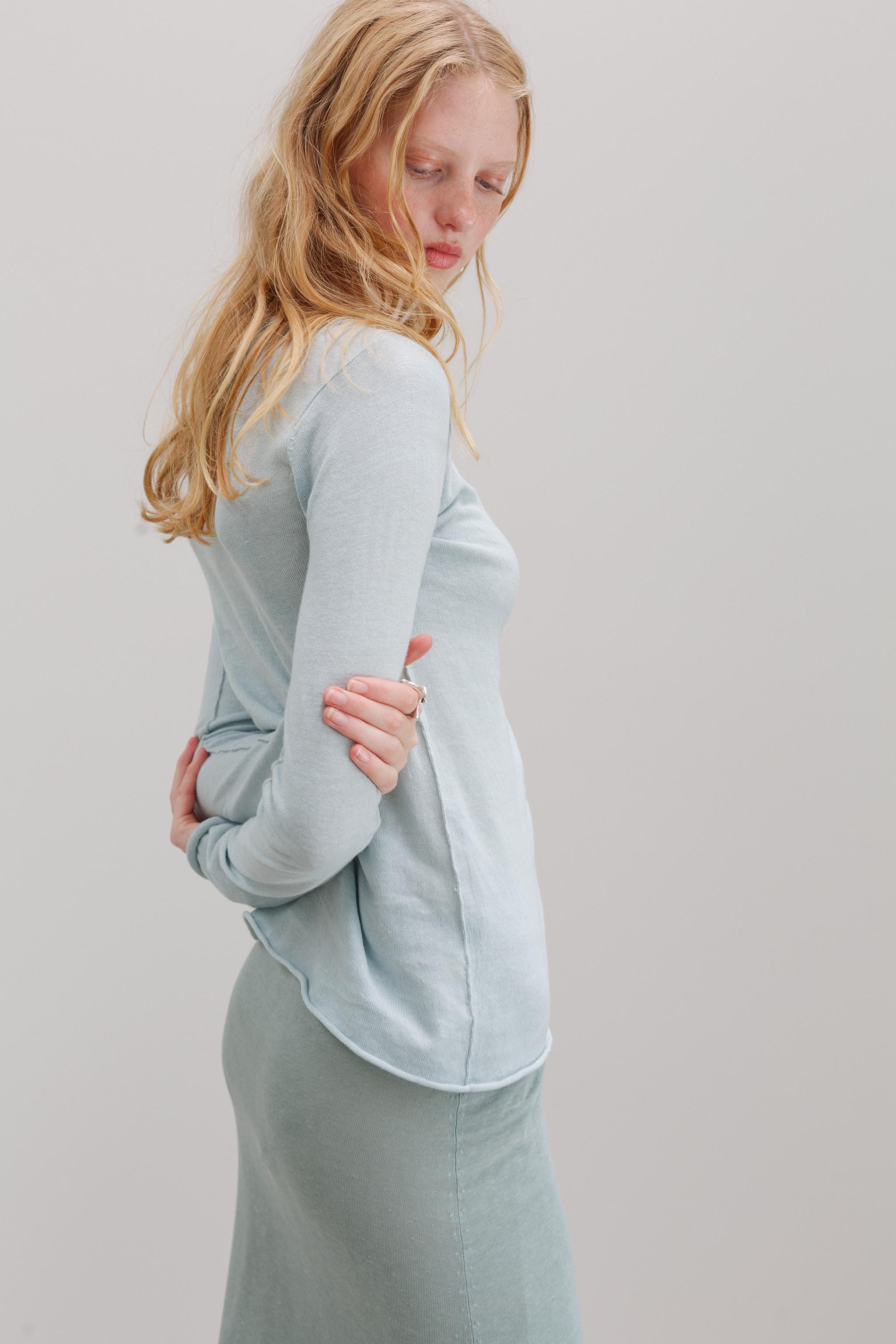 Hanape Hemp Top - Sea Nymph