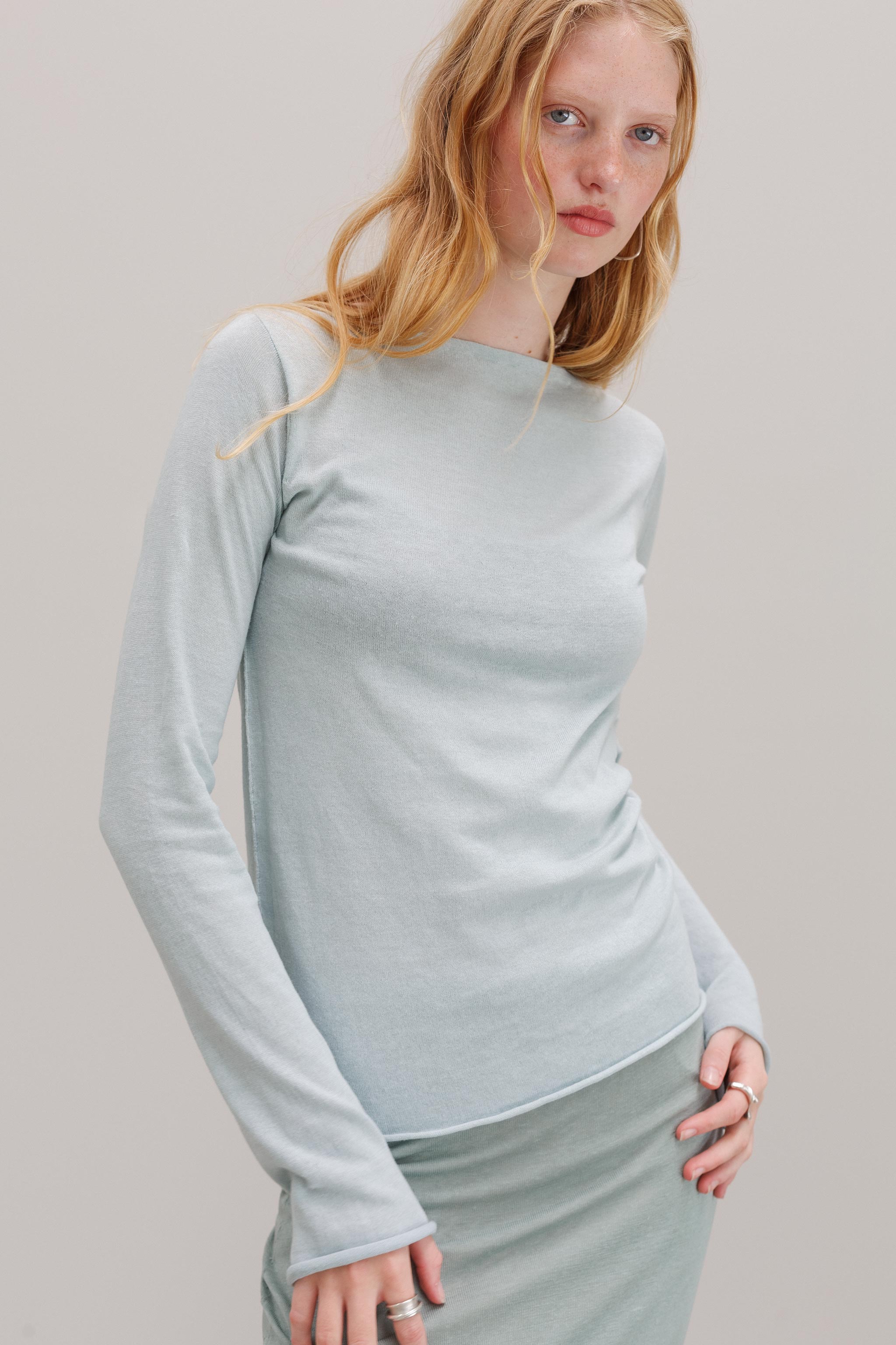 Hanape Hemp Top - Sea Nymph