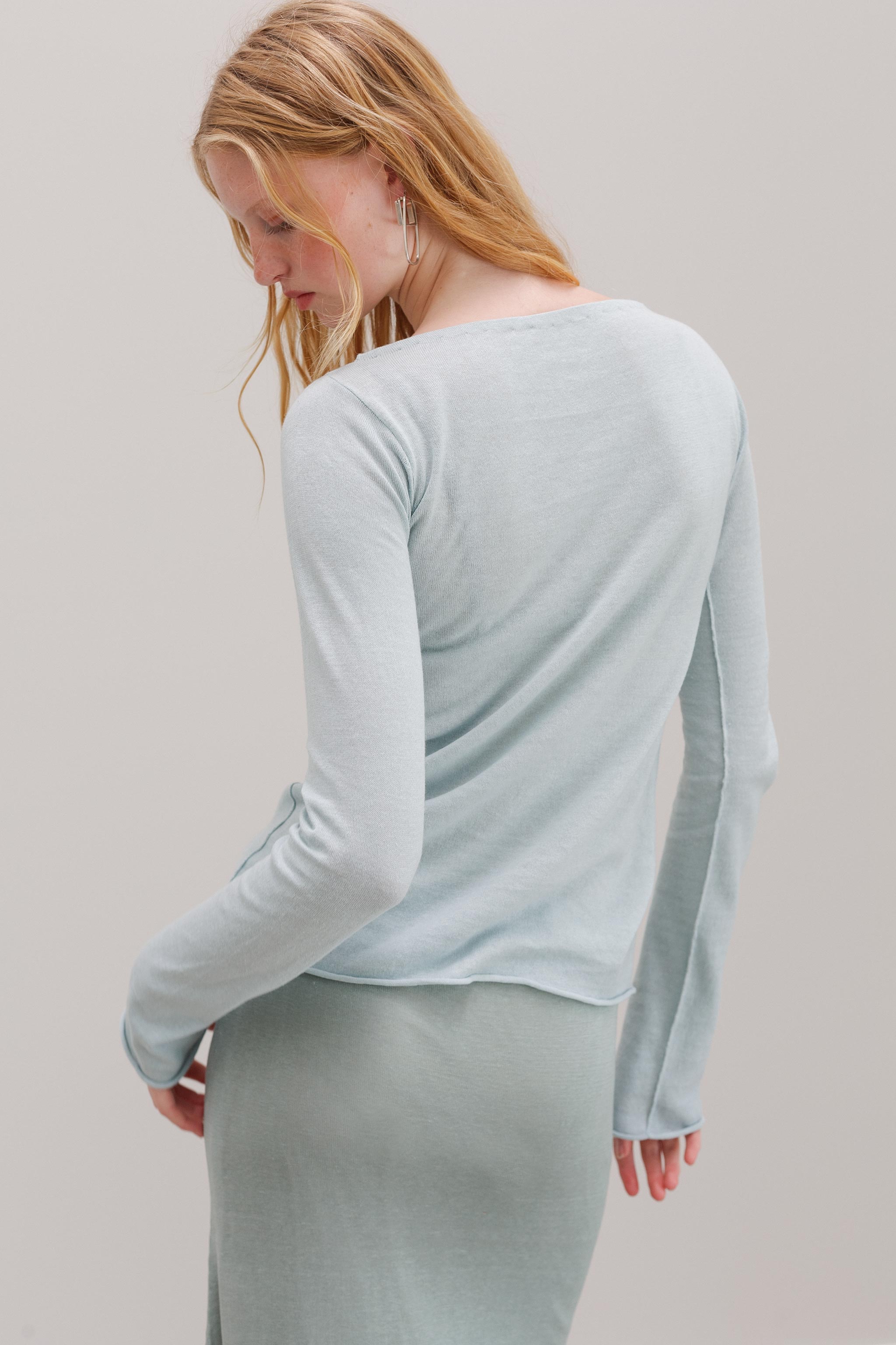 Hanape Hemp Top - Sea Nymph