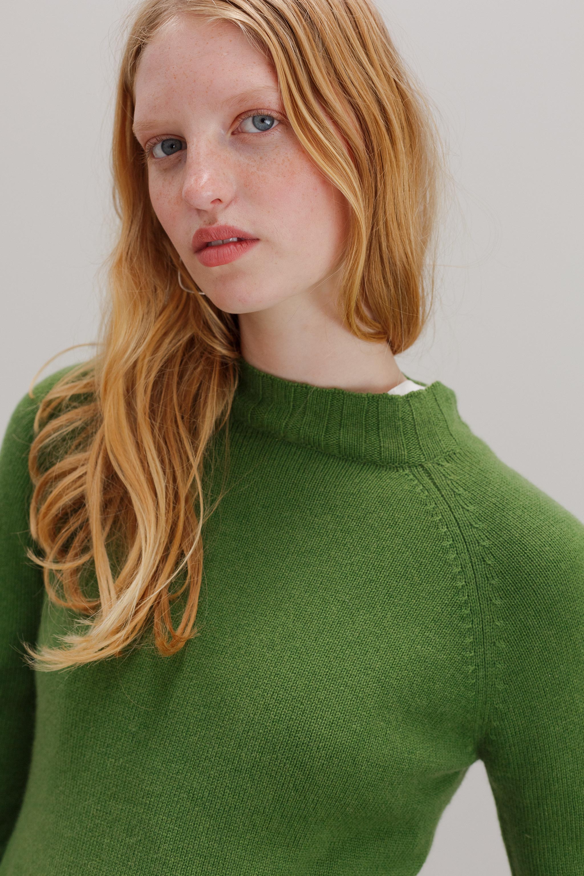 Holiday Cashmere Jumper - Green