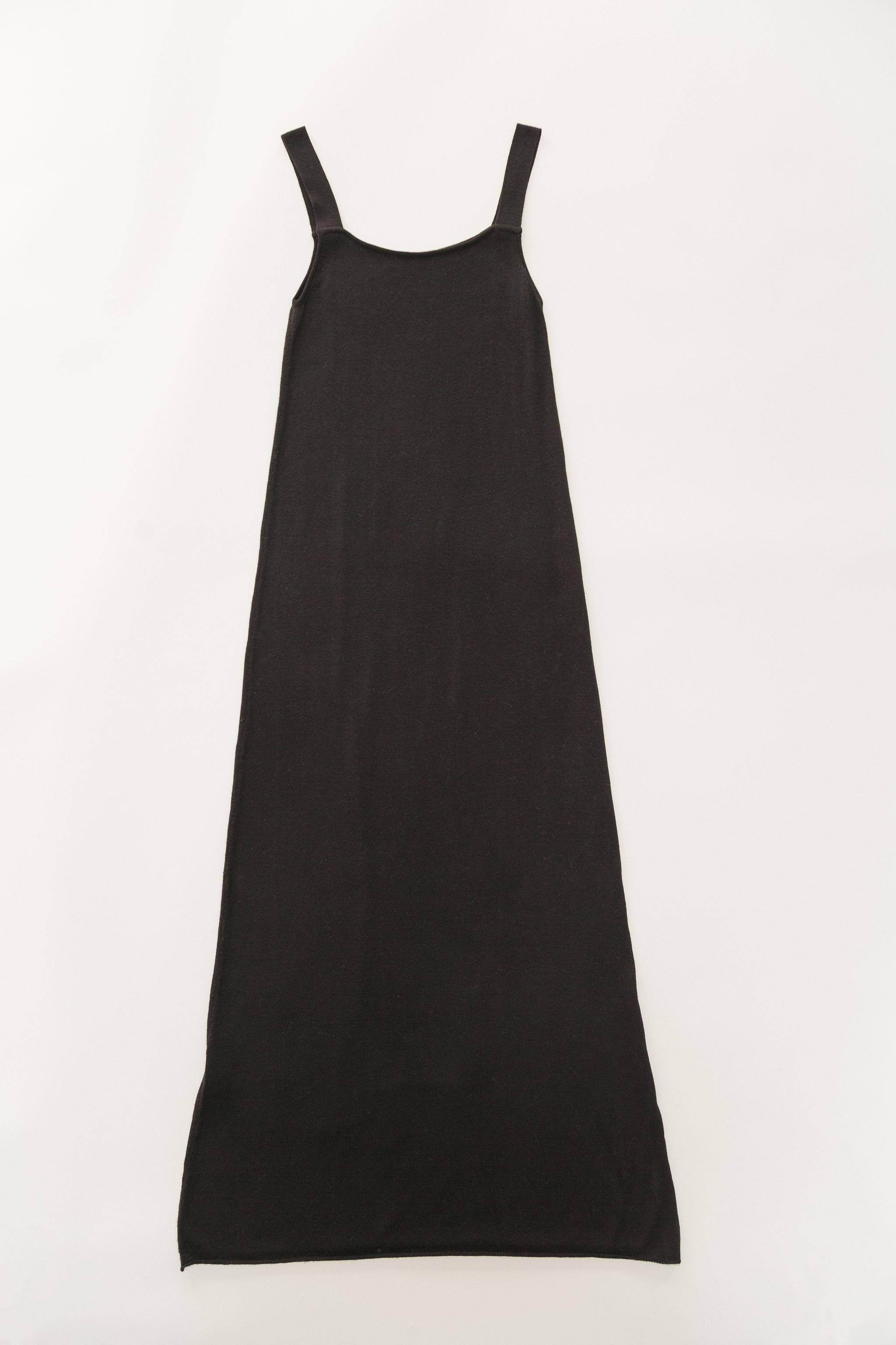 Neem Cashmere Cotton Dress - Black