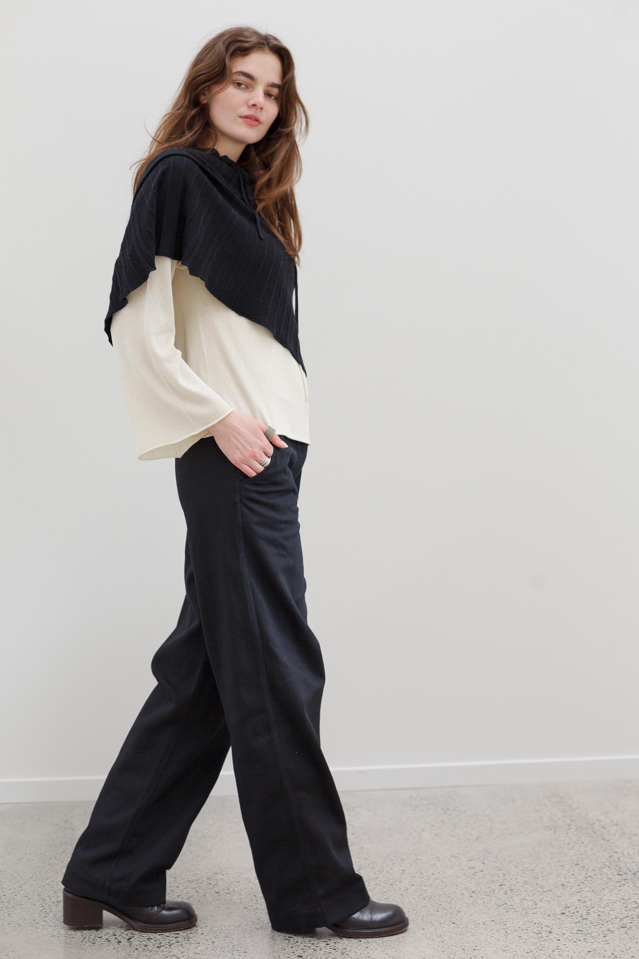 Leeway Linen Pants - Black