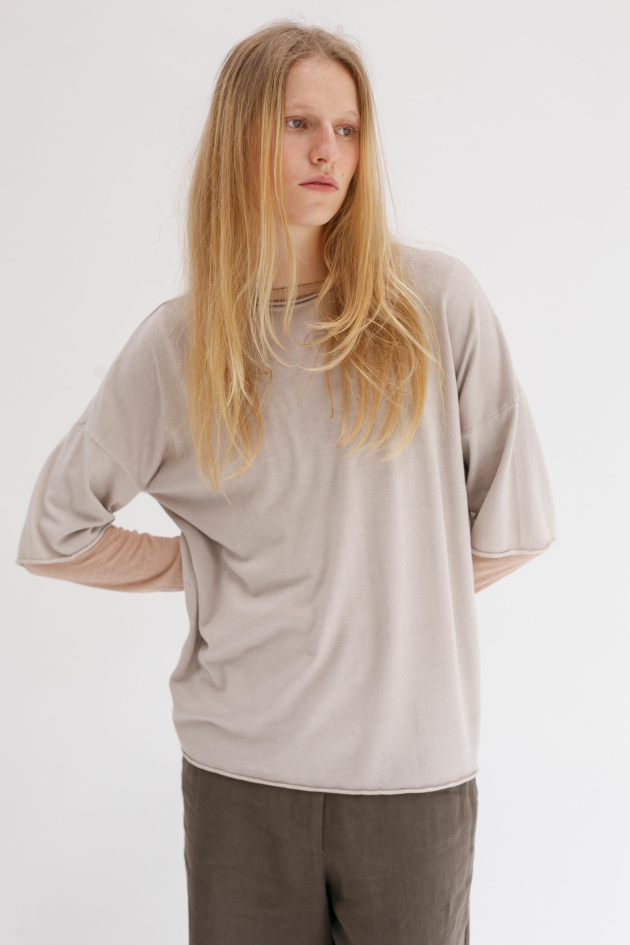 Lili Cotton Bamboo Tee - Whip