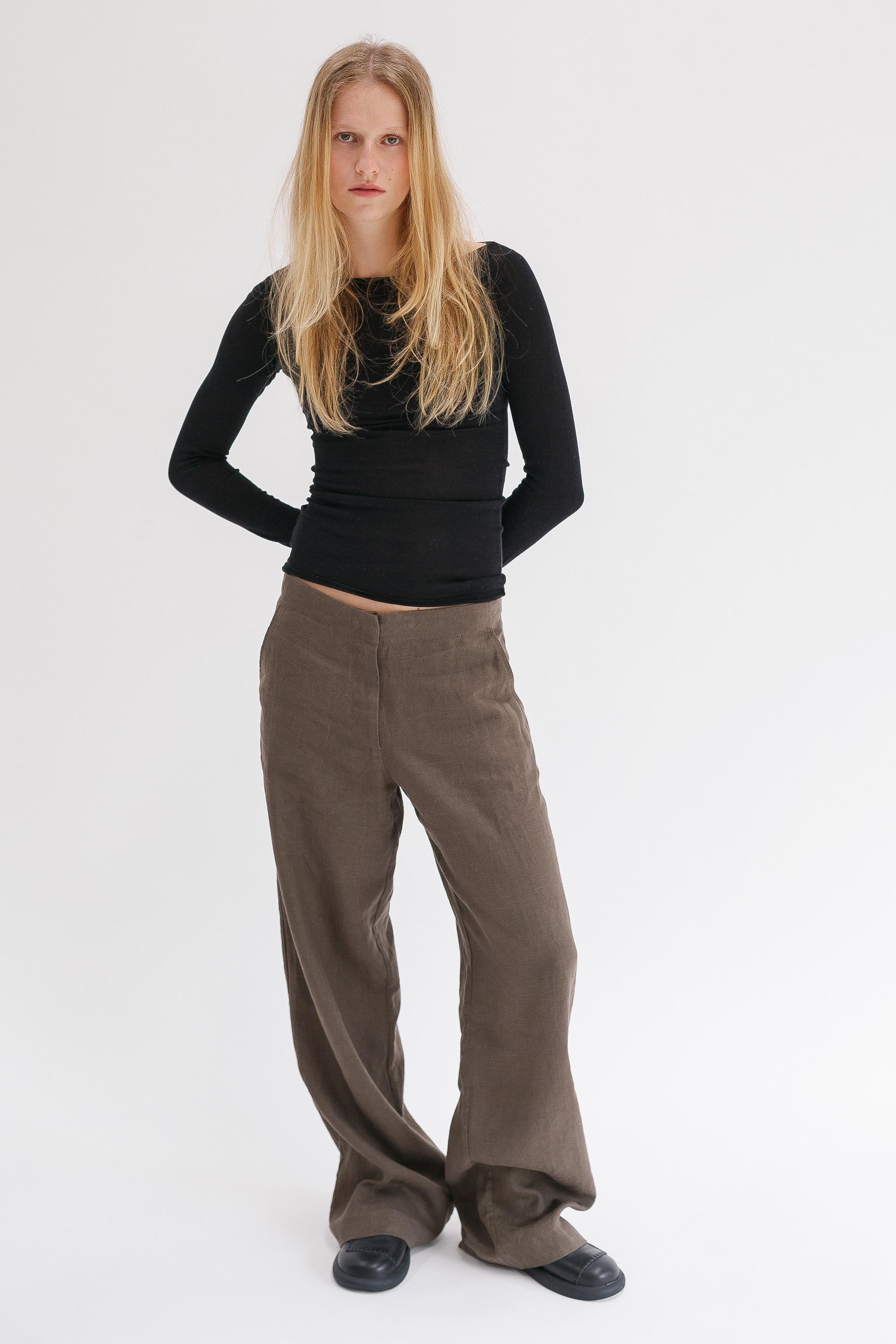 Onure Silk Top - Black