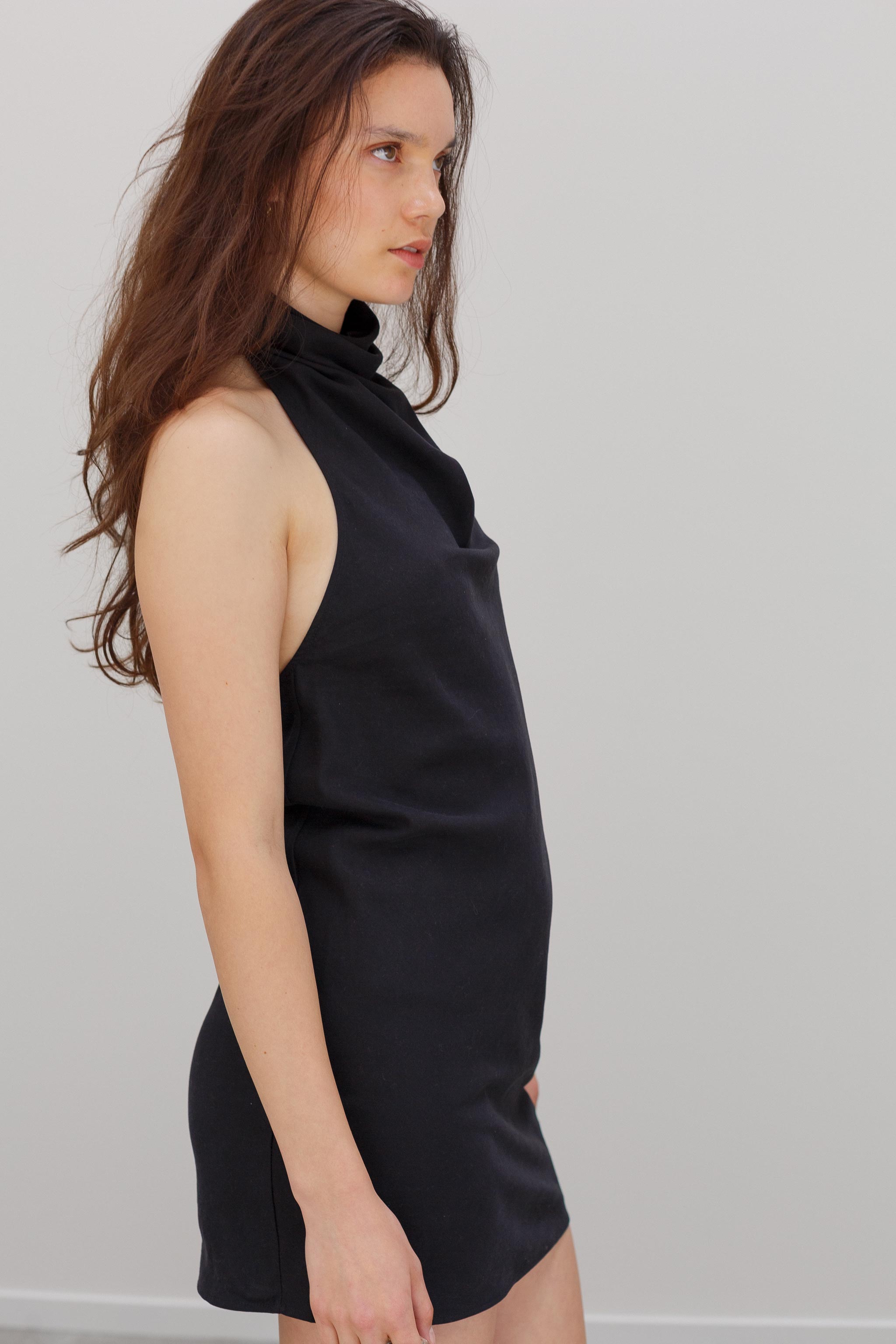 Vahla Tencel Dress - Noir