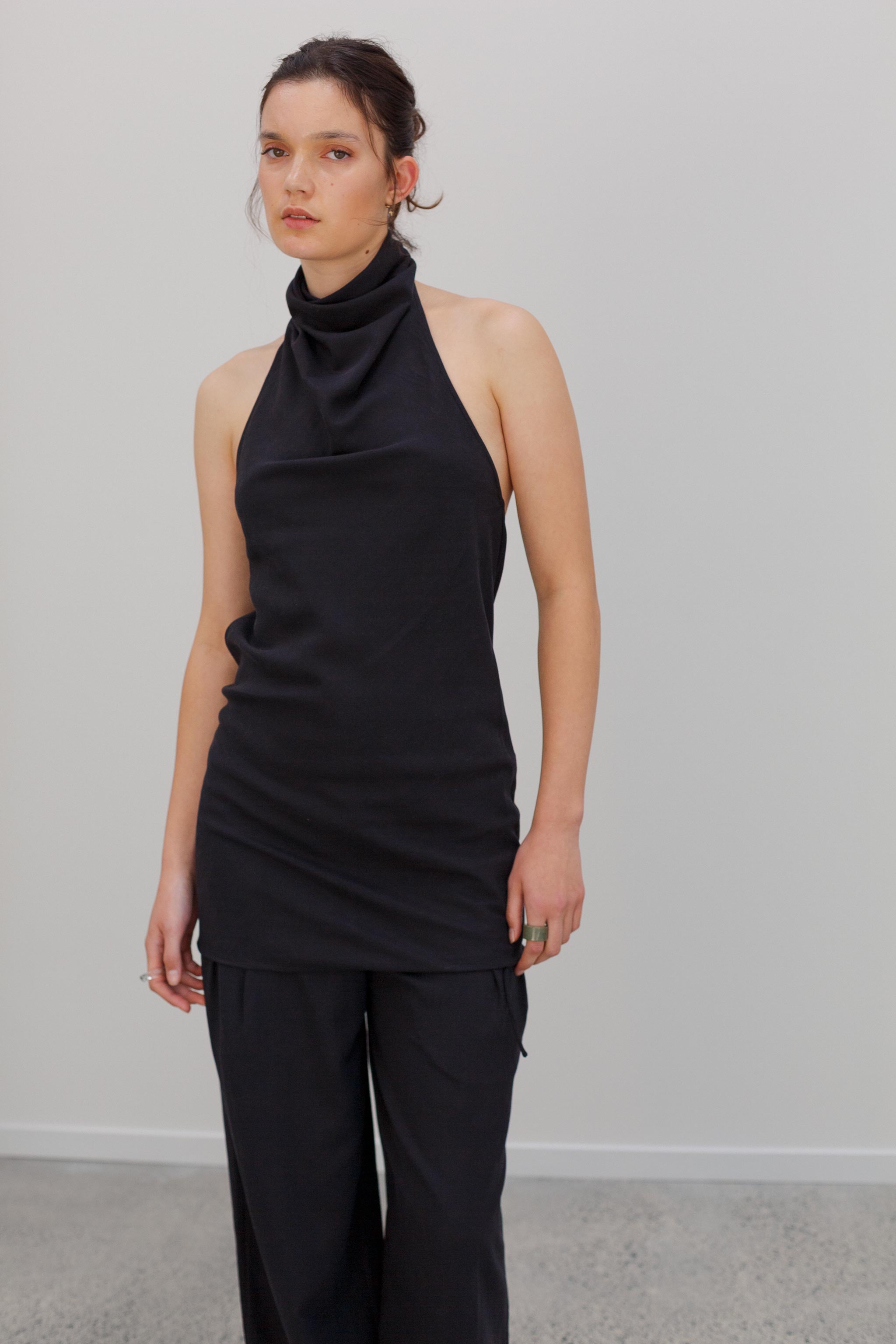 Vahla Tencel Dress - Noir