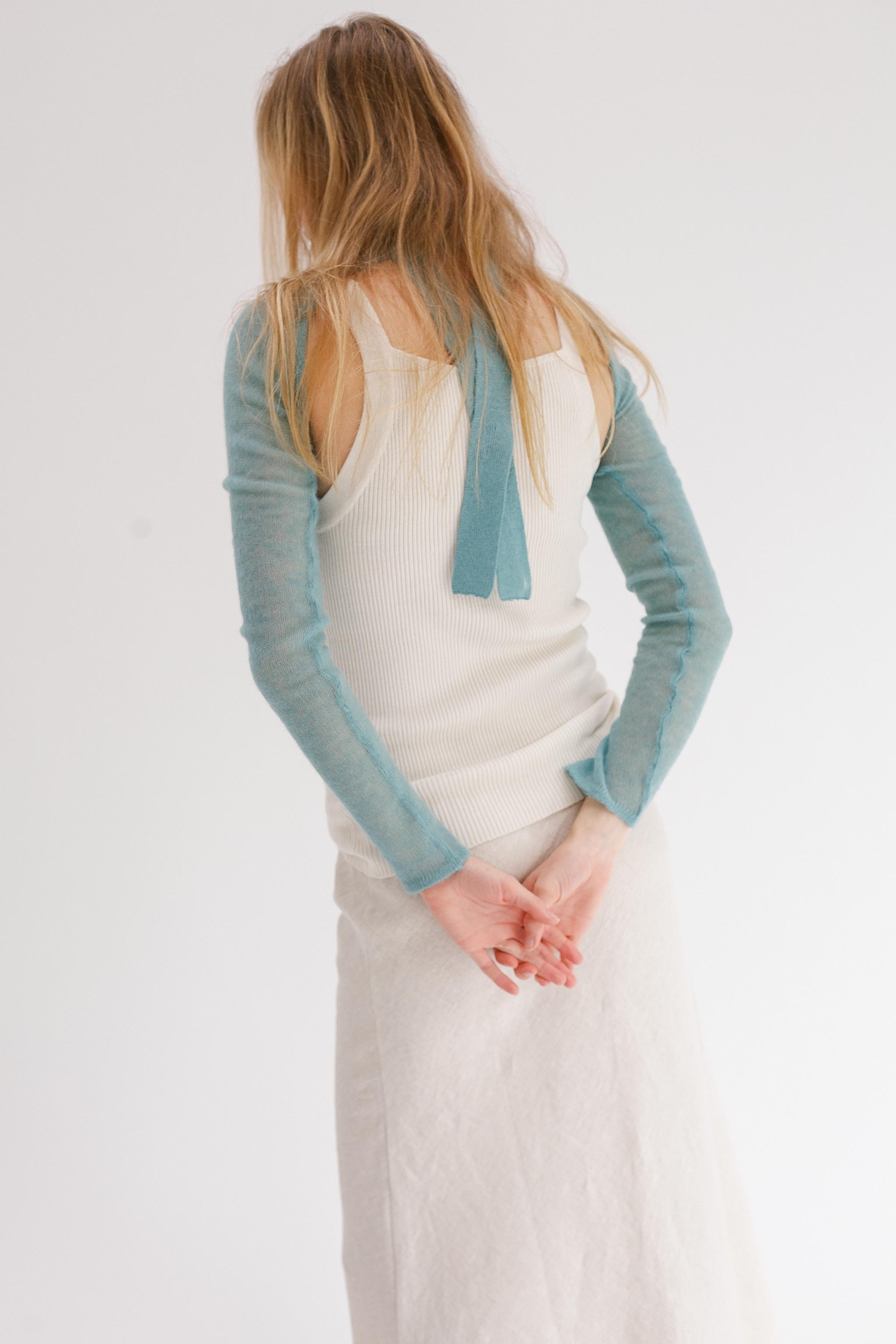 ZZ Cashmere Sleeves - Ocean