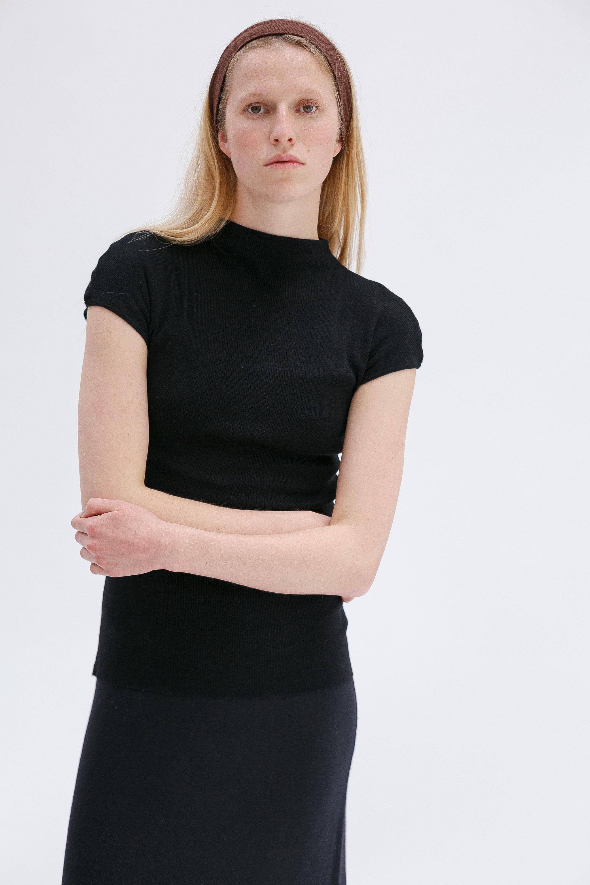 Rei Silk Cashmere Band - Carob