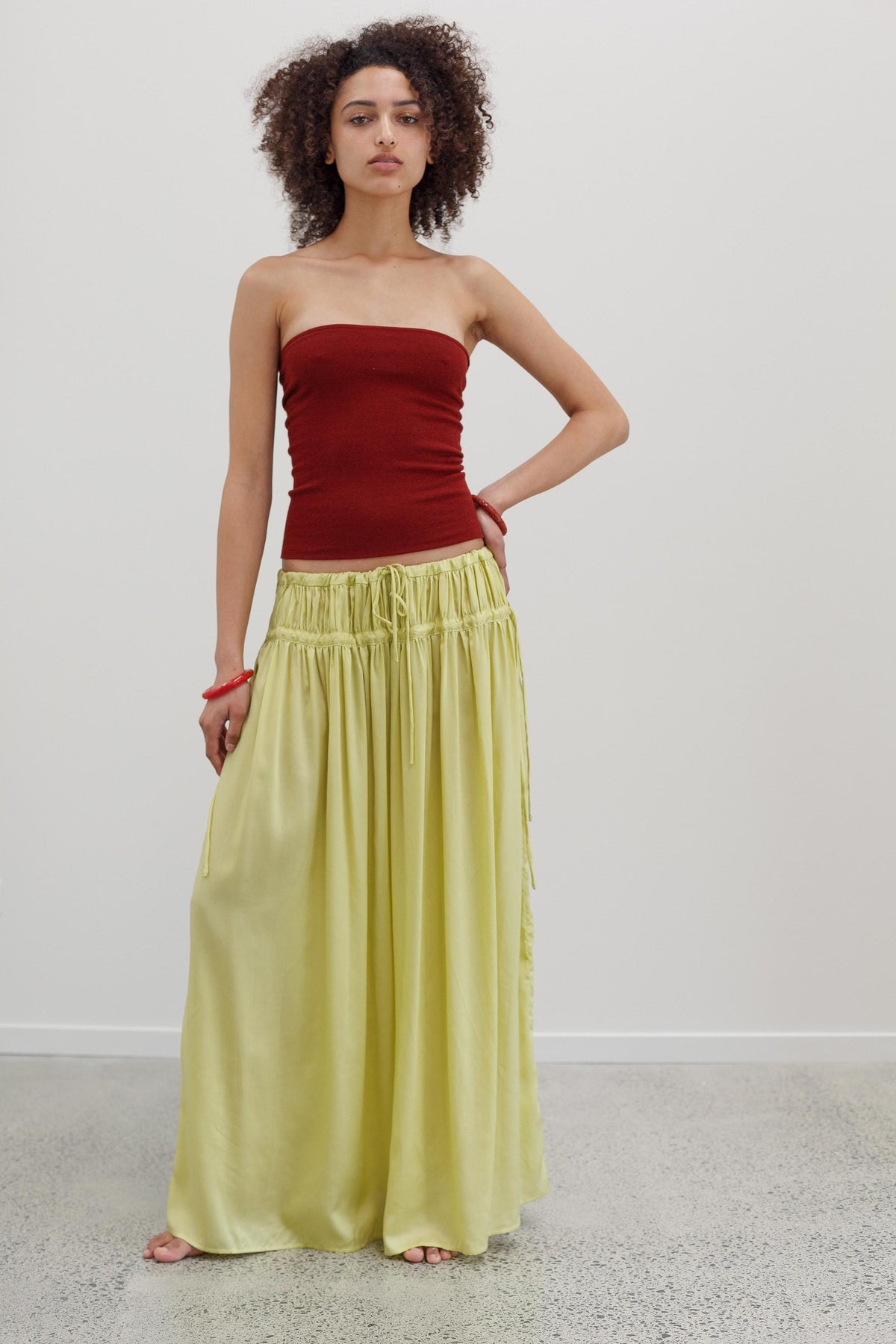 Loewy Tencel Skirt - Peel