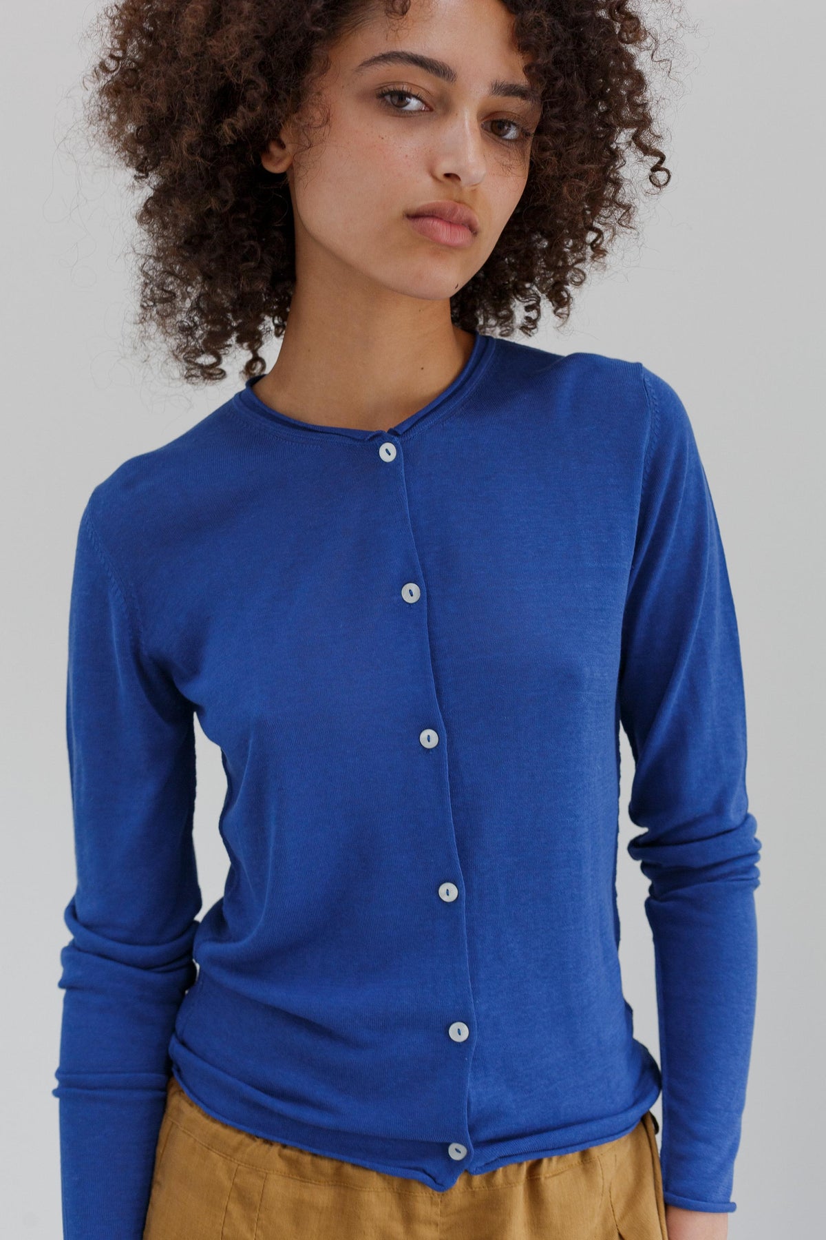 Chimes Silk Cardigan - Azura