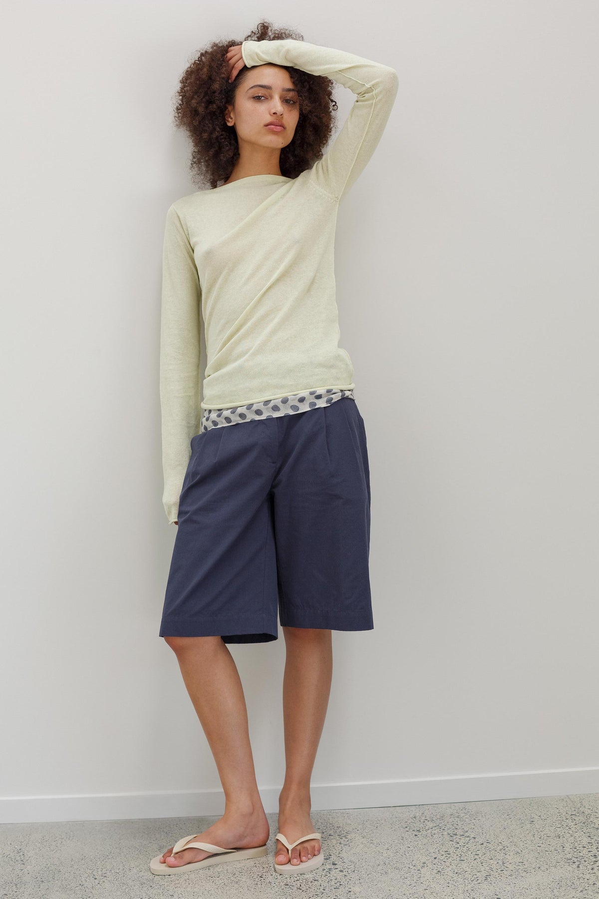 Hanape Hemp Top - Pistachio Whip