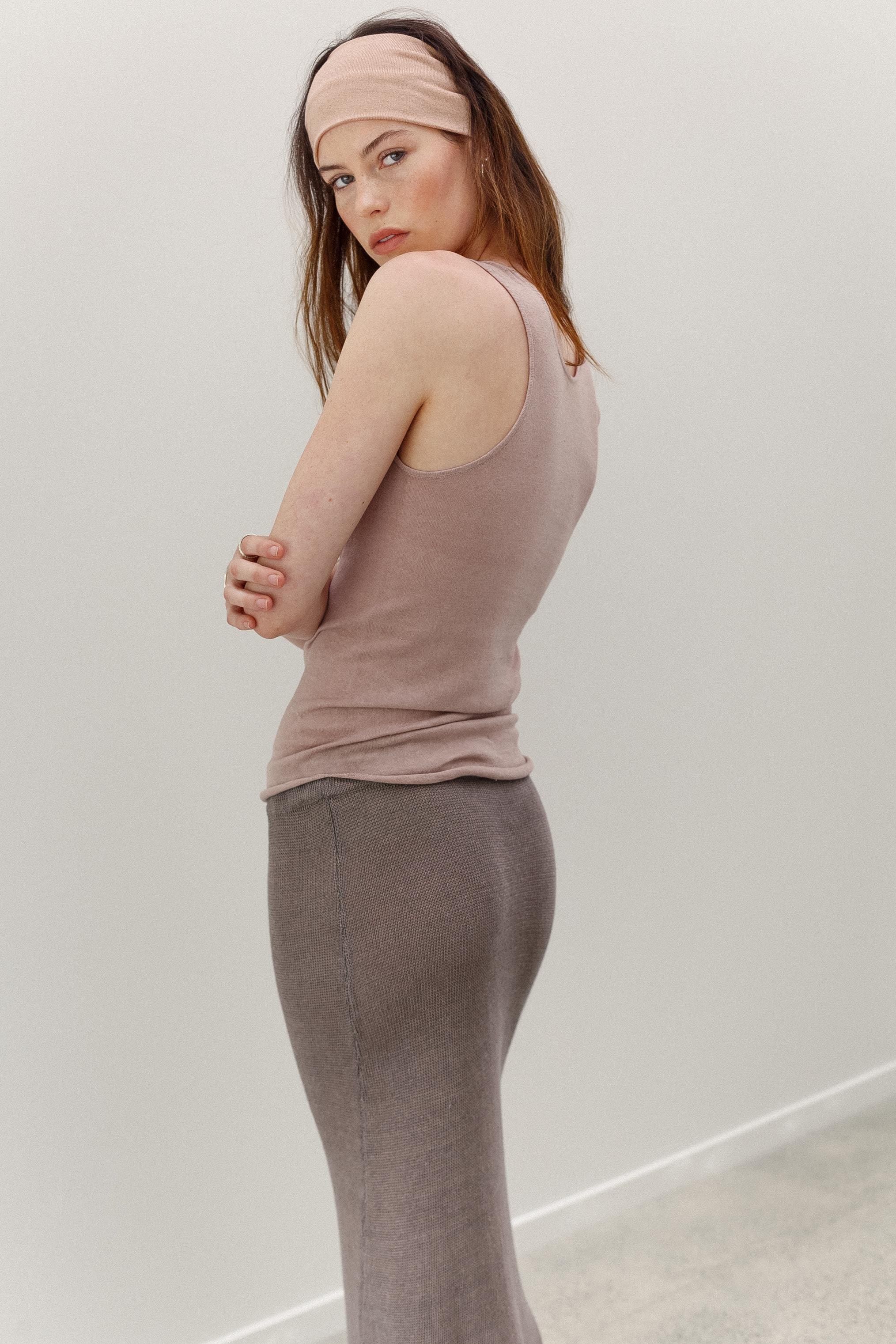 Chi Linen Skirt - Deer