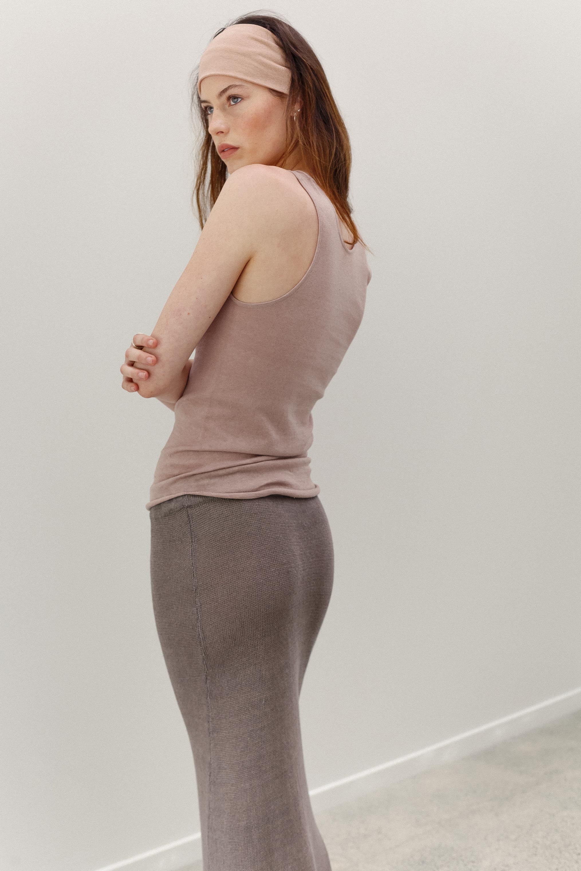 Amore Cotton Tank - Ballet