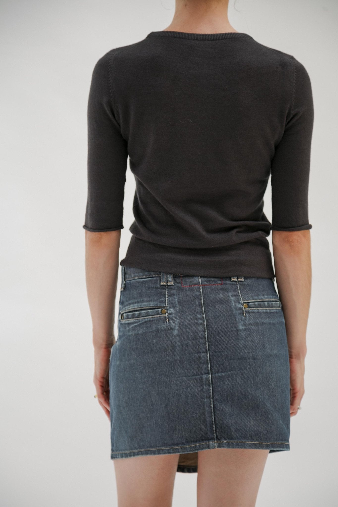 Vintage Levi's Denim Mini Skirt - Wixii