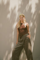 Maverick Linen Pants - Khaki