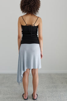Fleur Organic Cotton Bamboo Skirt - Arctic