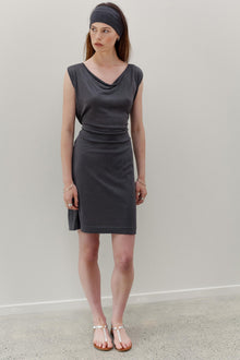 Peace Lily Silk Cotton Dress - Riverstone