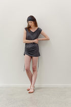 Peace Lily Silk Cotton Dress - Riverstone