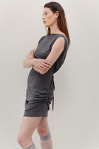 Peace Lily Silk Cotton Dress - Riverstone