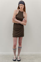 Delta Bamboo Cotton Dress - Moss