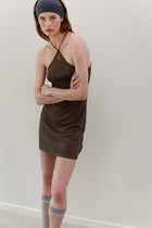 Delta Bamboo Cotton Dress - Moss