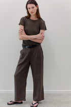 Maverick Linen Pants - Khaki