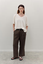 Maverick Linen Pants - Khaki
