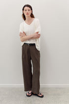 Maverick Linen Pants - Khaki