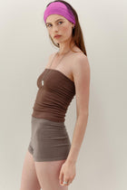 Opio Silk Cashmere Top - Mocha