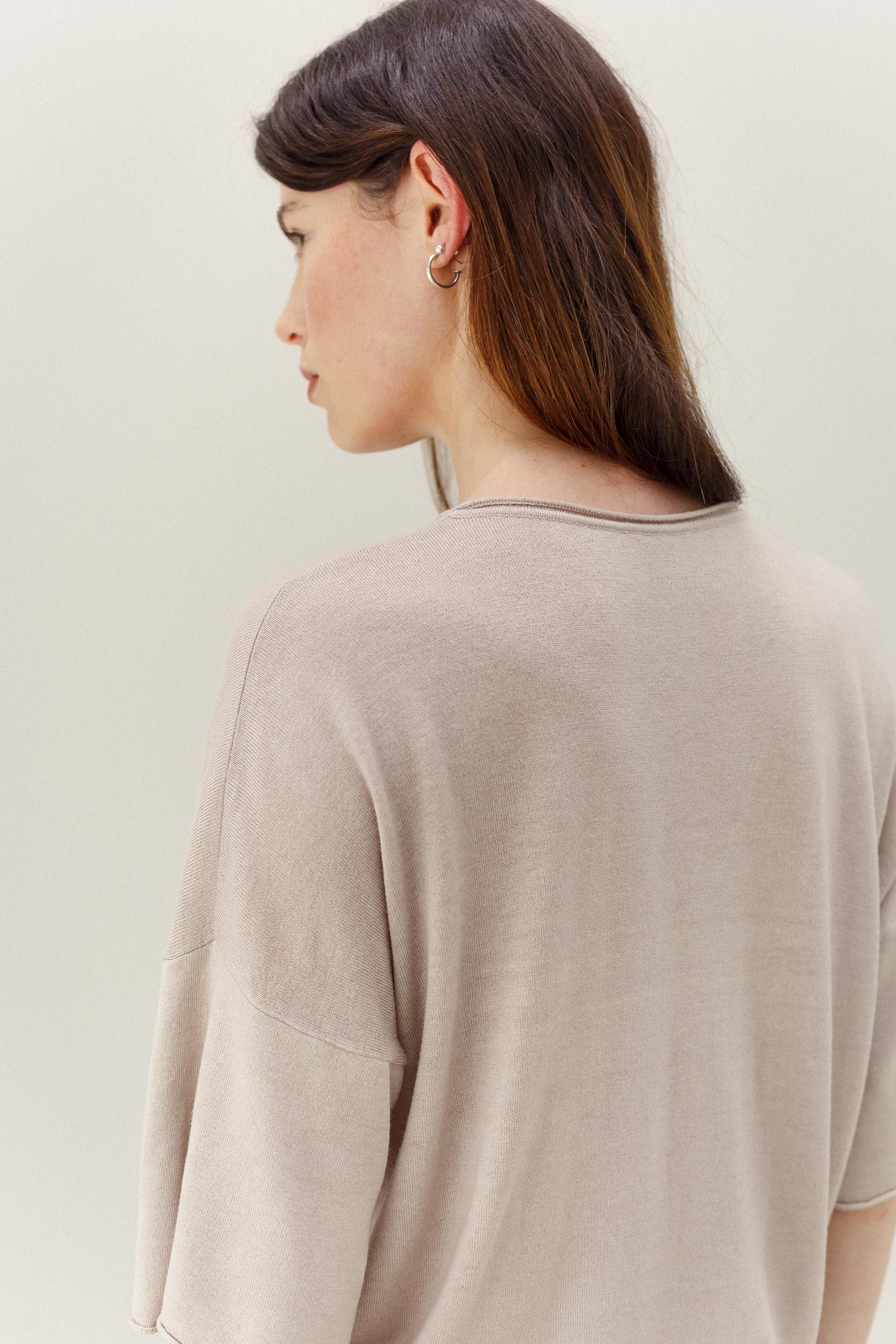 Lili Cotton Bamboo Tee - Whip