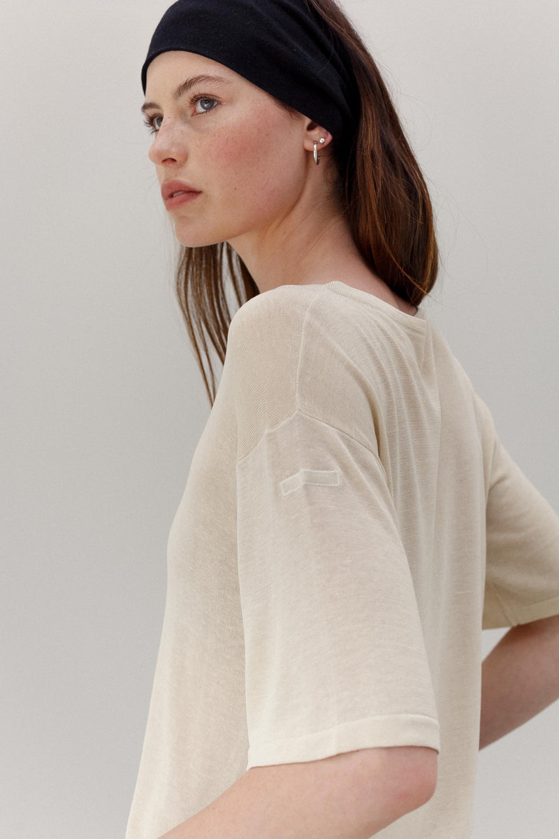 Rei Silk Cashmere Band - Black