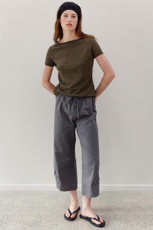 Dream Cotton Pants - Pewter