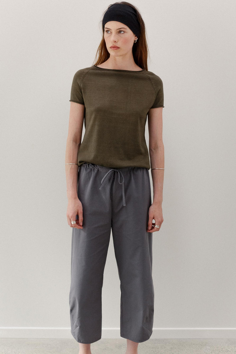 Maya Cotton Top - Olive