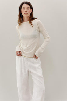 Hanape Hemp Top  - Creme