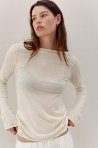 Hanape Hemp Top  - Creme