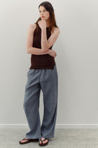 Tama Silk Cotton Tank - Cacao