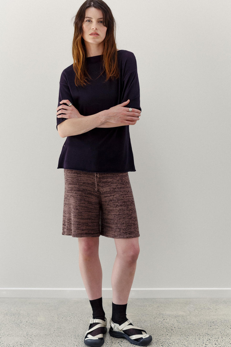 Haru Cashmere Cotton Shorts - Coco Cabana