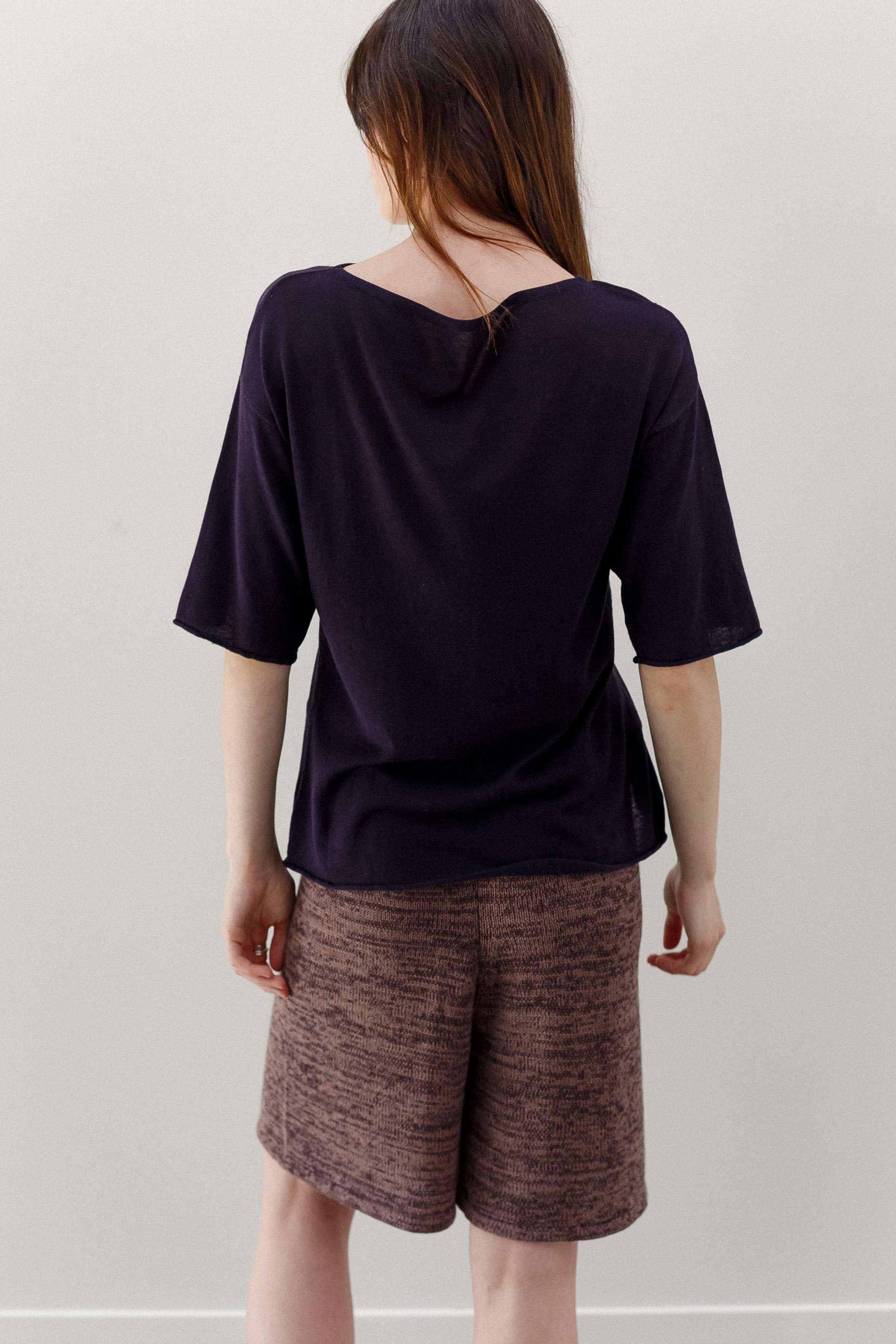 Haru Cashmere Cotton Shorts - Coco Cabana