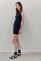 Onure Silk Mini Dress - Ink