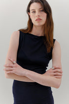 Onure Silk Mini Dress - Ink