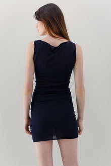 Onure Silk Mini Dress - Ink