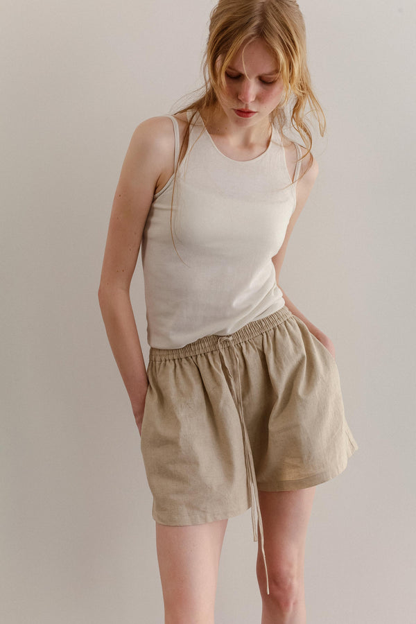 Bay Linen Shorts