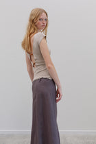 Sedona Linen Skirt - Ash