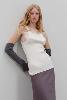 Song Silk Cotton Top - Shell